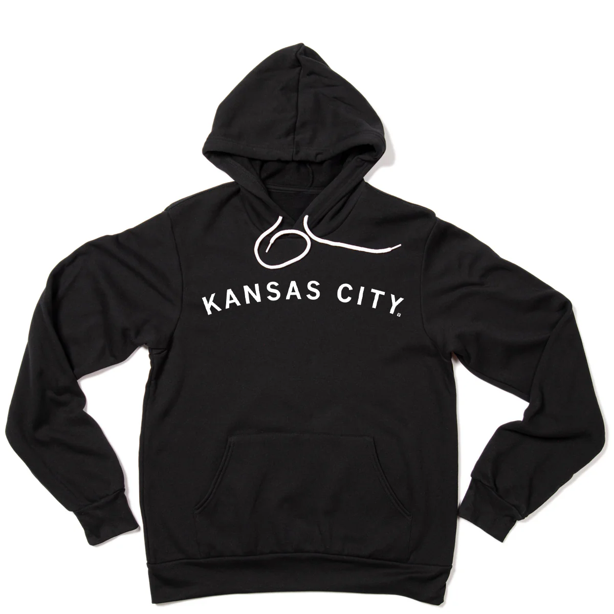 Kansas City Curved Logo Pullover Hoodie - Image 2