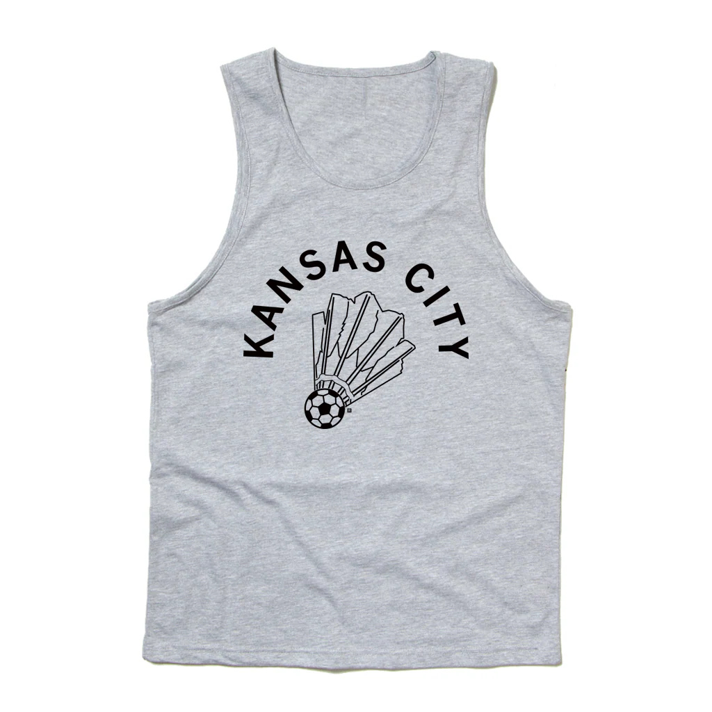 Kansas City Soccer Shuttlecock Tank Top - Image 2