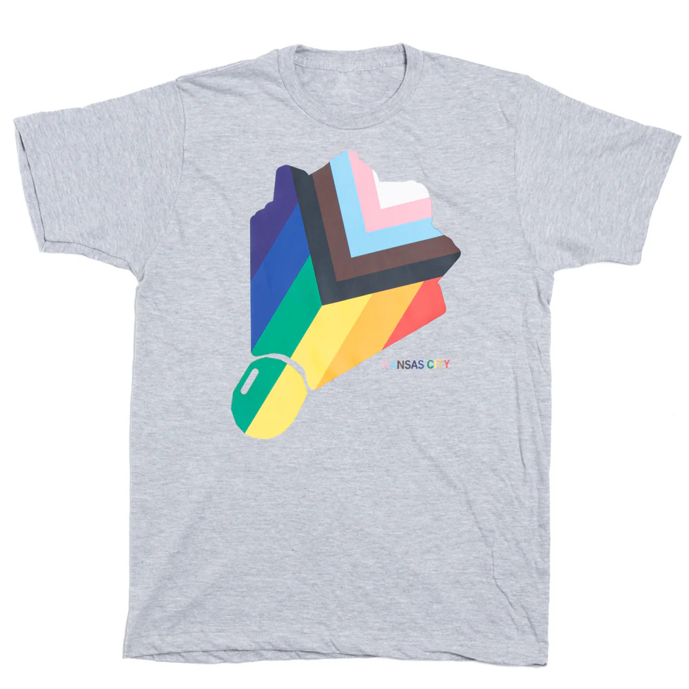 KC Shuttlecock Progress Pride Flag - Image 2
