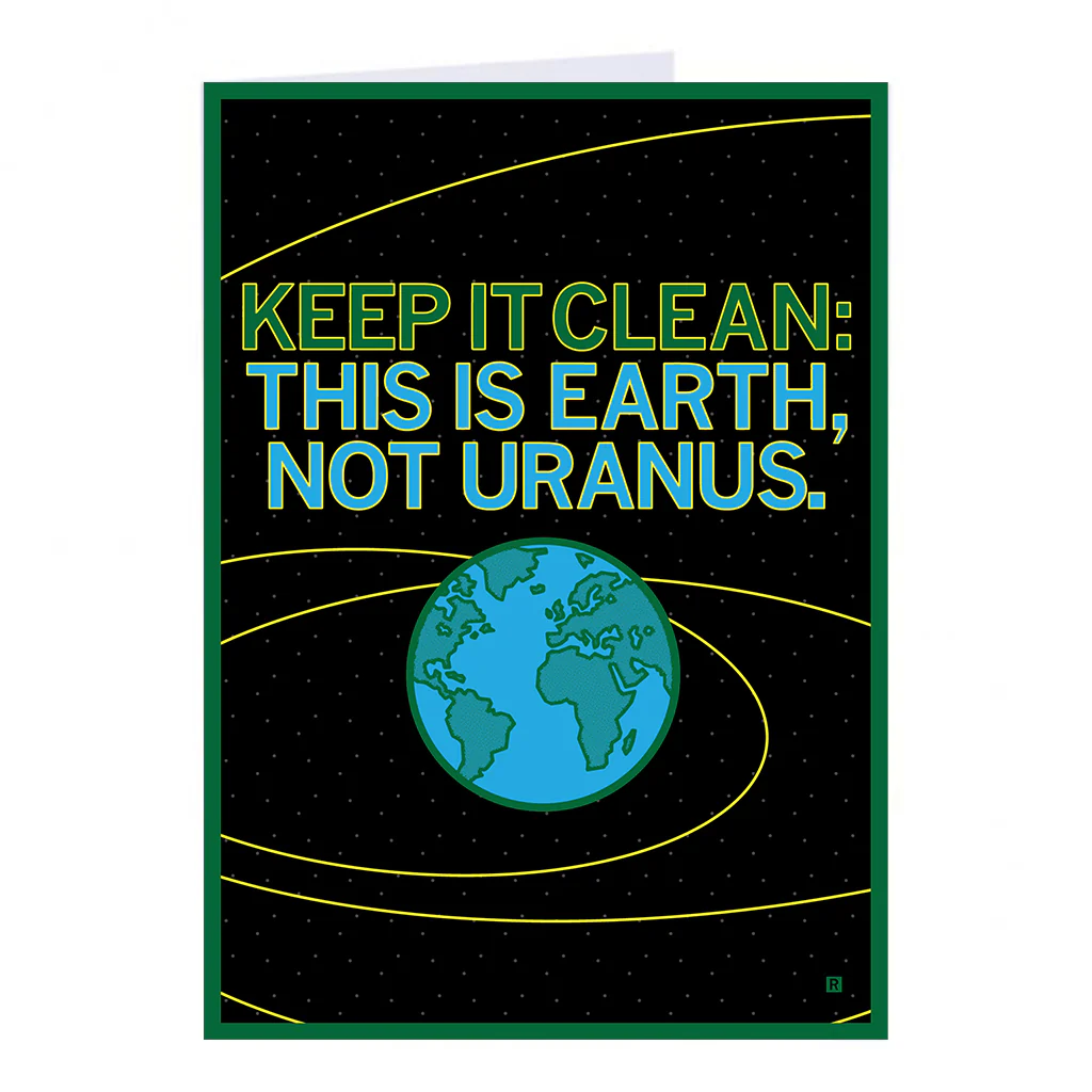 Keep It Clean Greeting Card