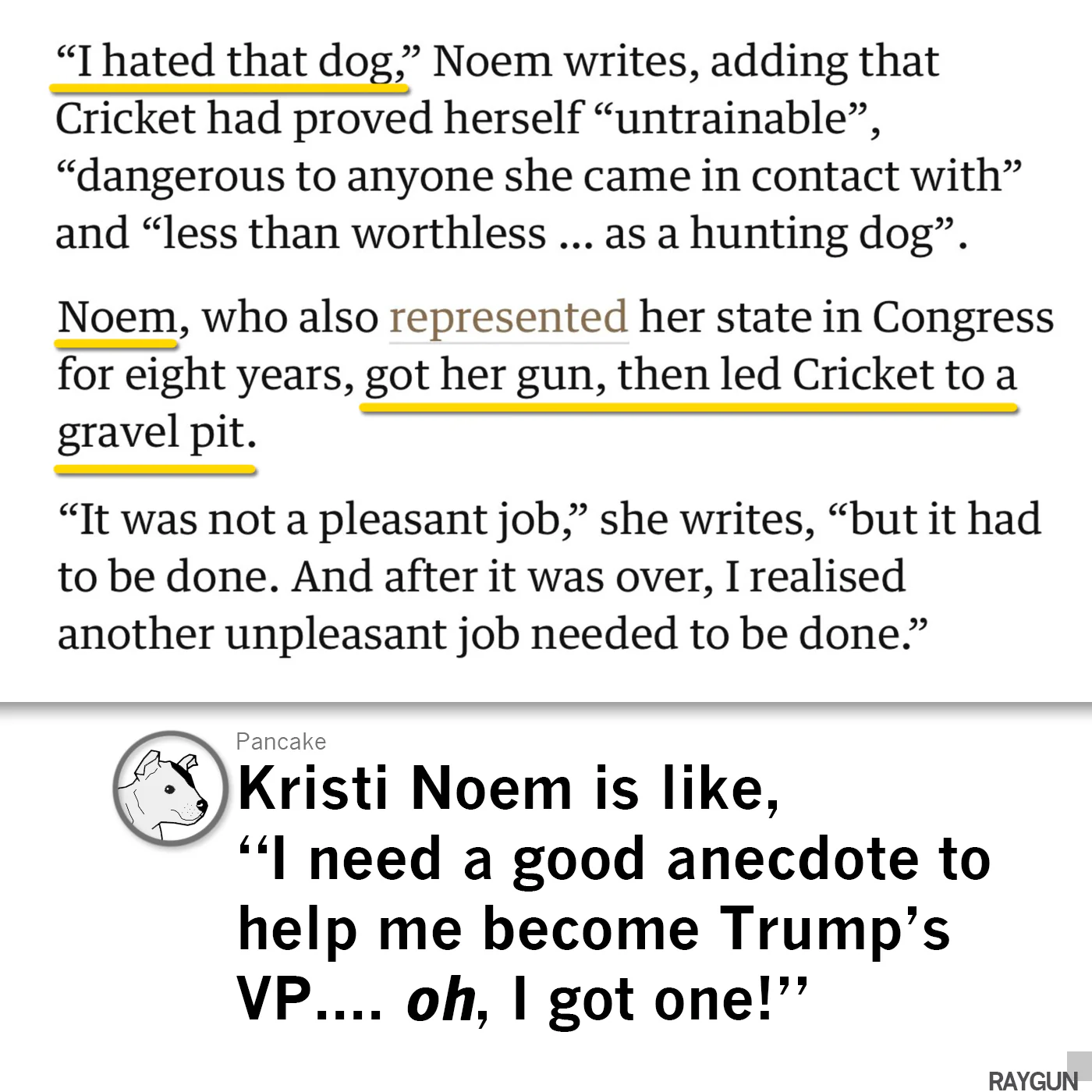 Kristi Noem Shoots Puppies - Image 5