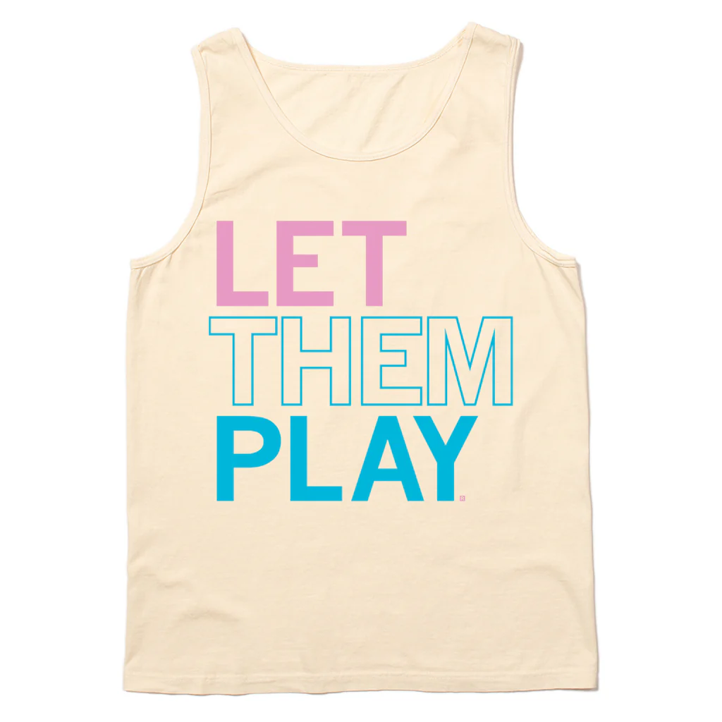 Let Them Play Heavyweight Tank Top - Image 2