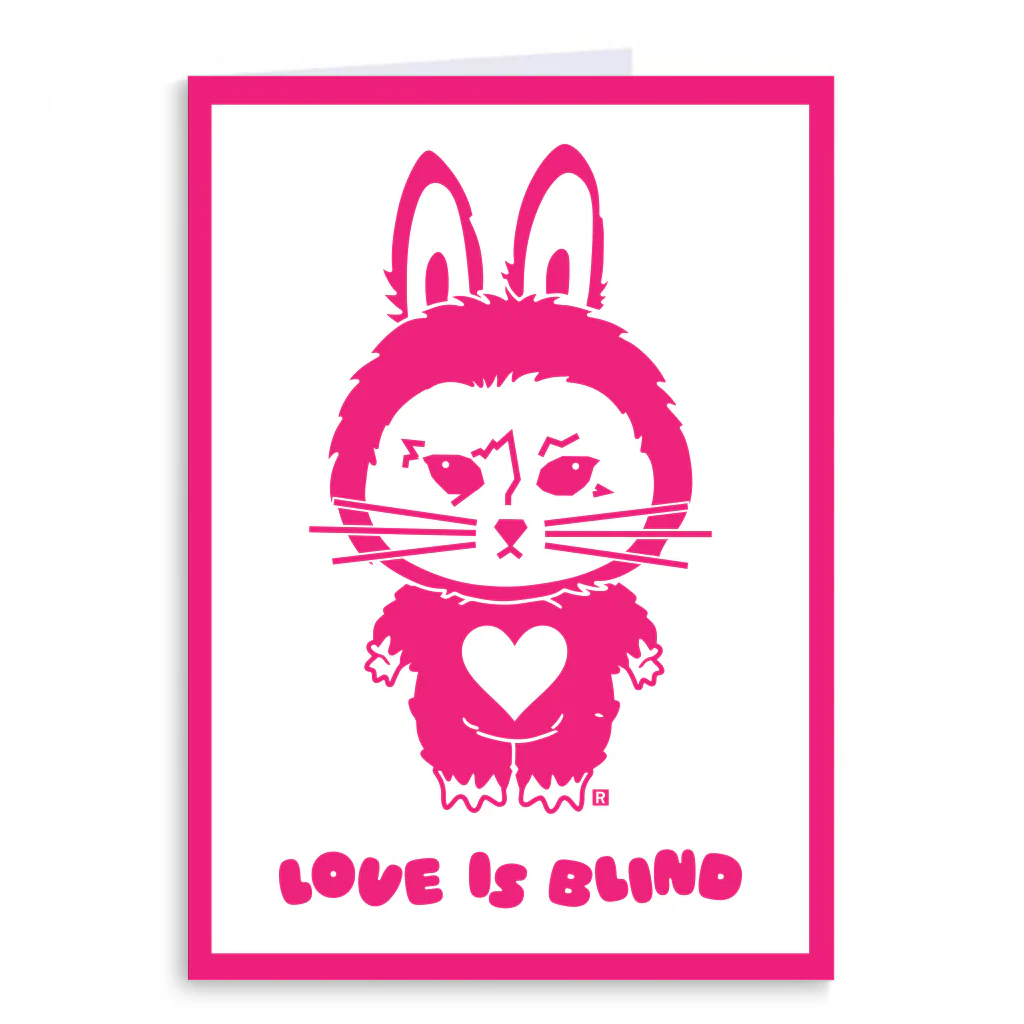 Love Is Blind Greeting Card