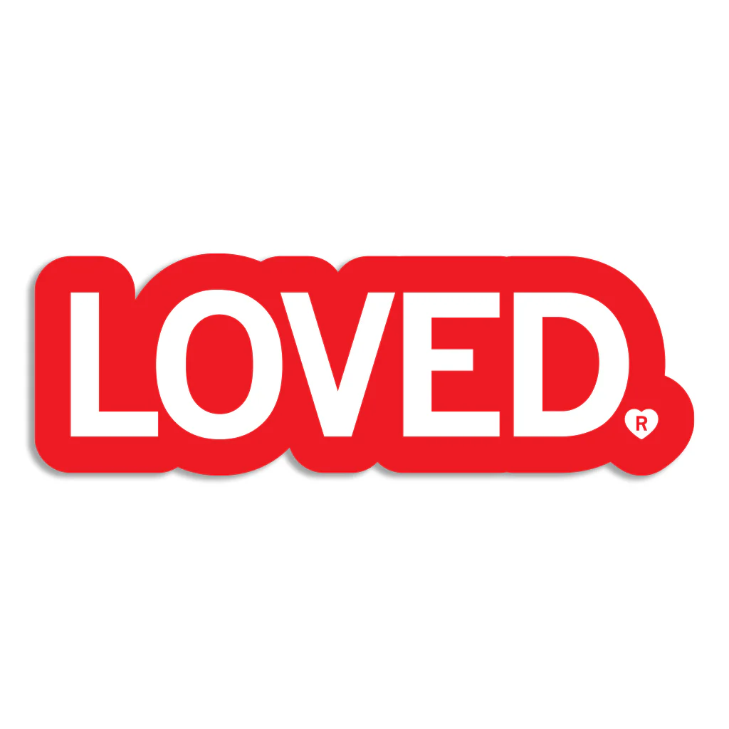 Loved Die-Cut Sticker