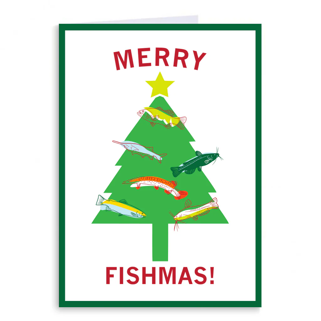 Merry Fishmas Greeting Card