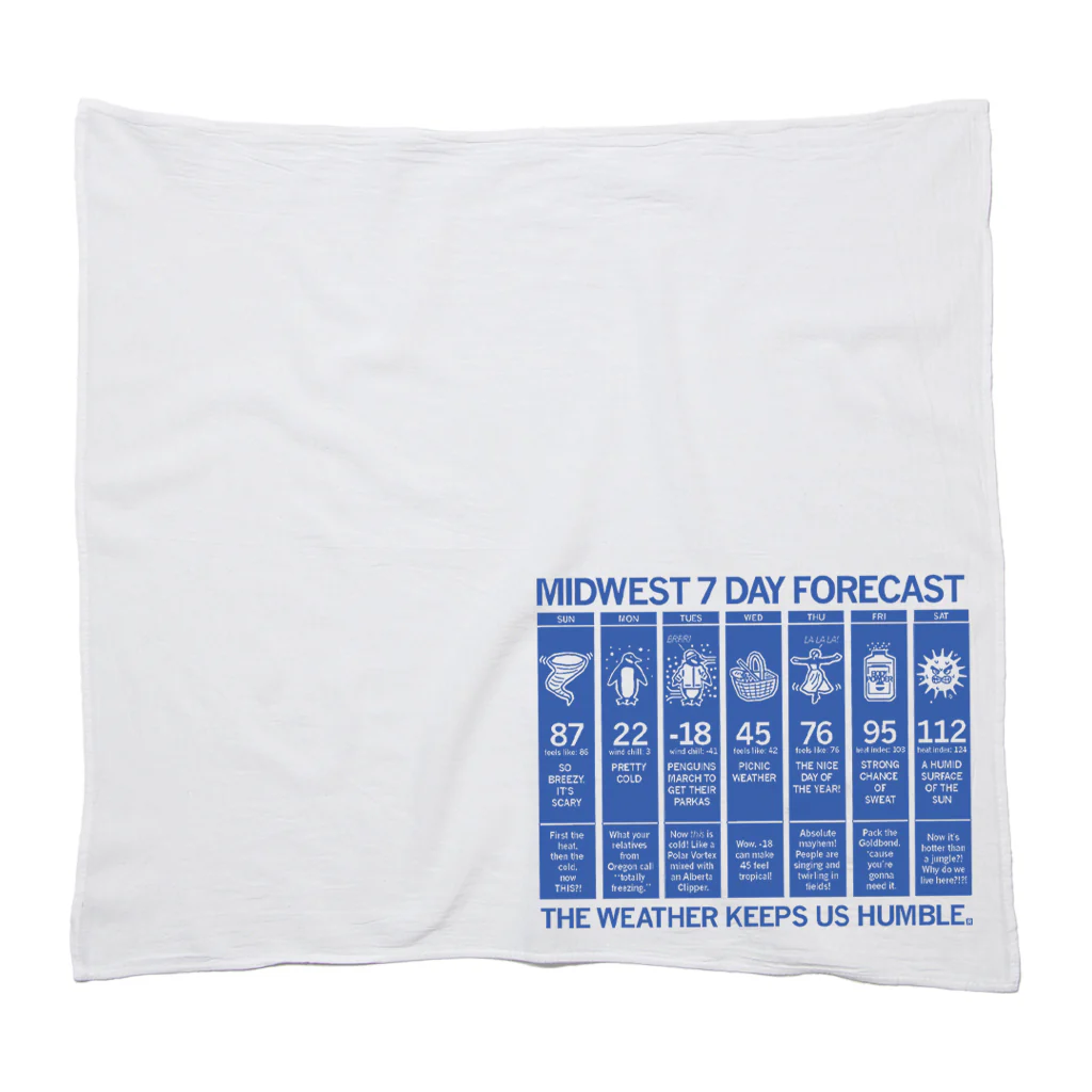 Midwest Forecast Kitchen Towel - Image 2