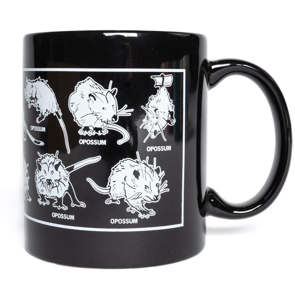 Midwestern Marsupials Mug - Black