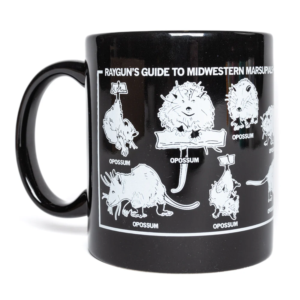 Midwestern Marsupials Mug - Black - Image 2