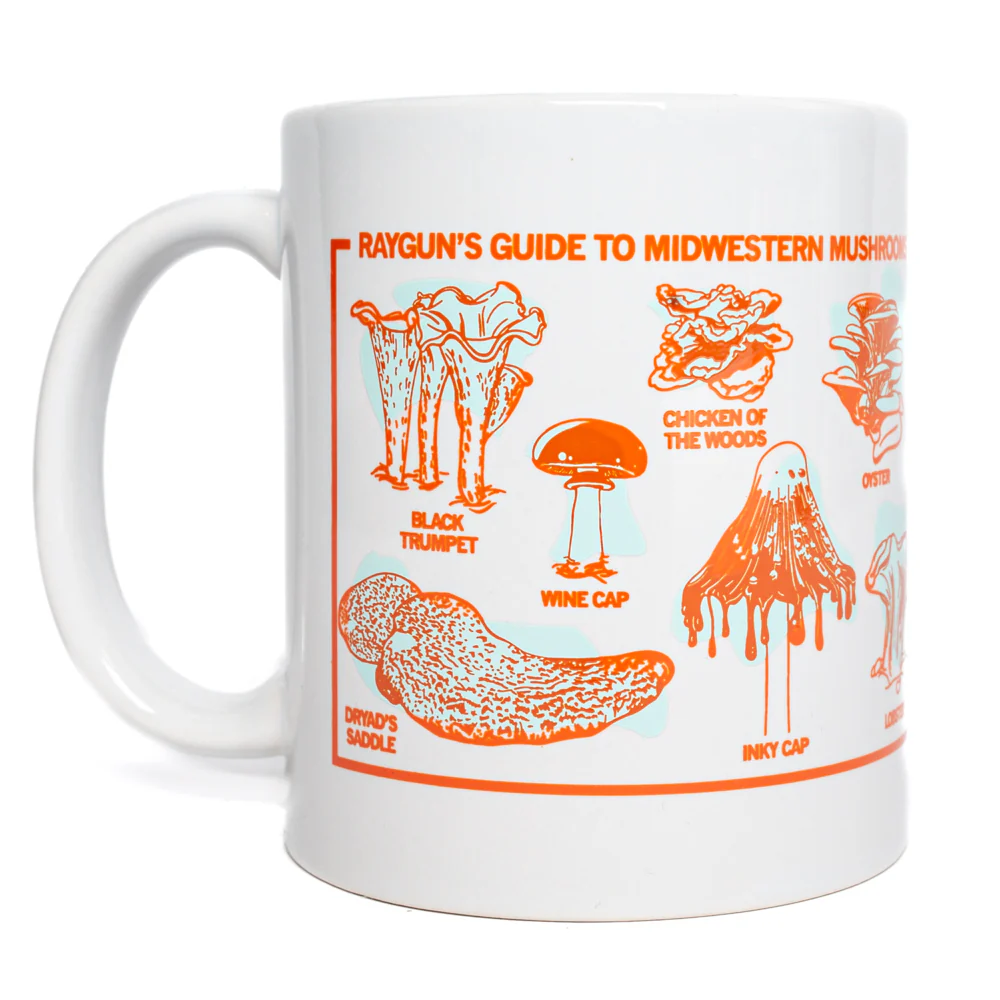 Midwestern Mushrooms Mug - White - Image 2