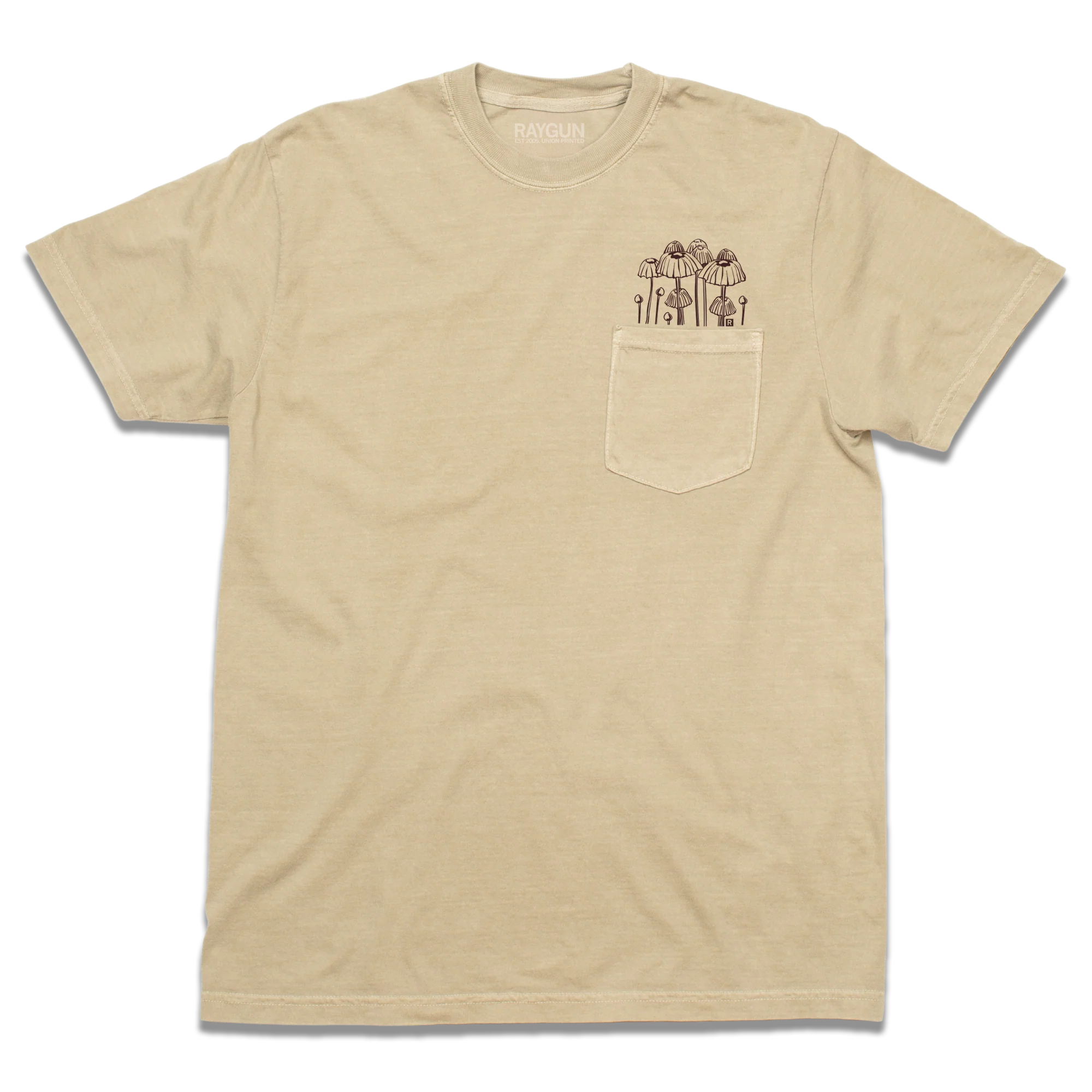 Mushrooms Pocket Tee - Image 3