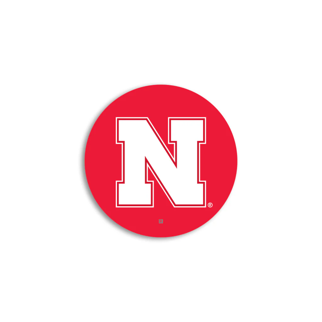 Nebraska Logo Mini Circle Sticker