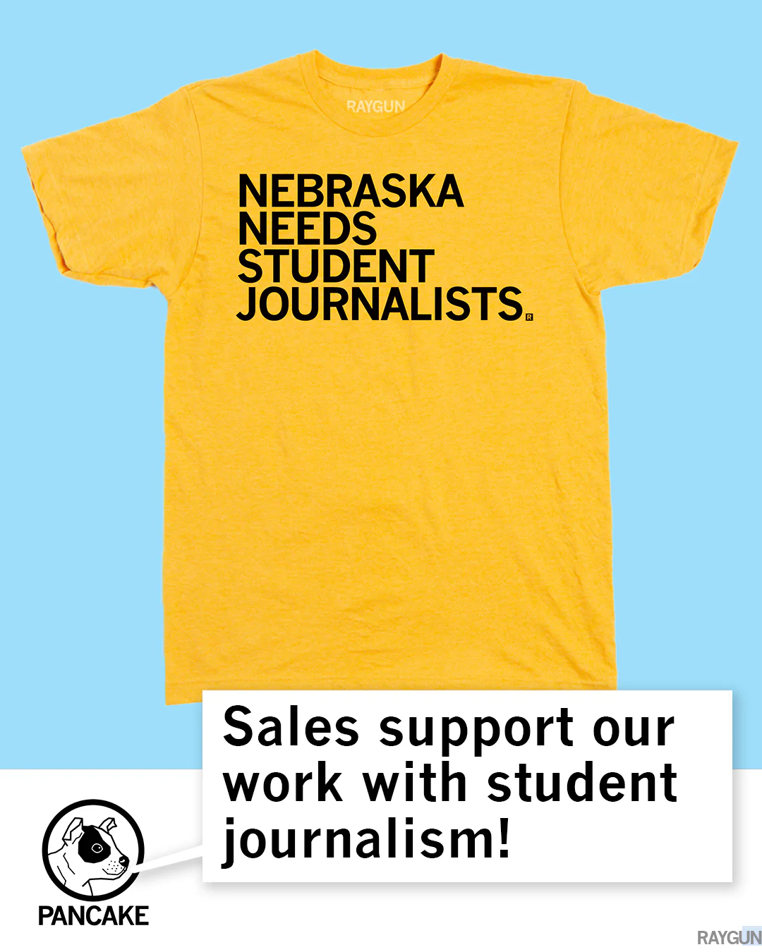 Nebraska Needs Student Journalists Grey - Image 4