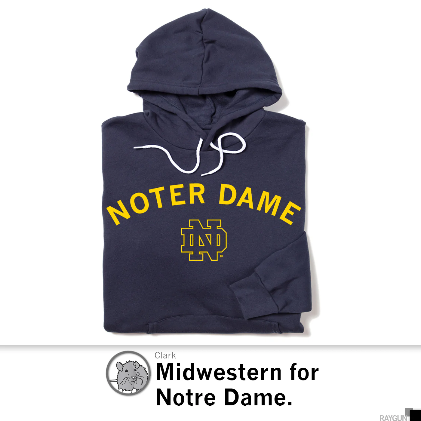 Noter Dame Pullover Hoodie - Image 3