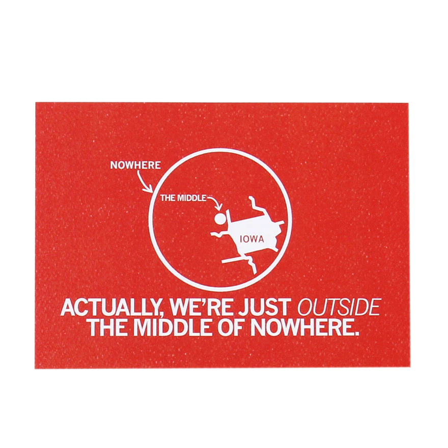 Nowhere Postcard