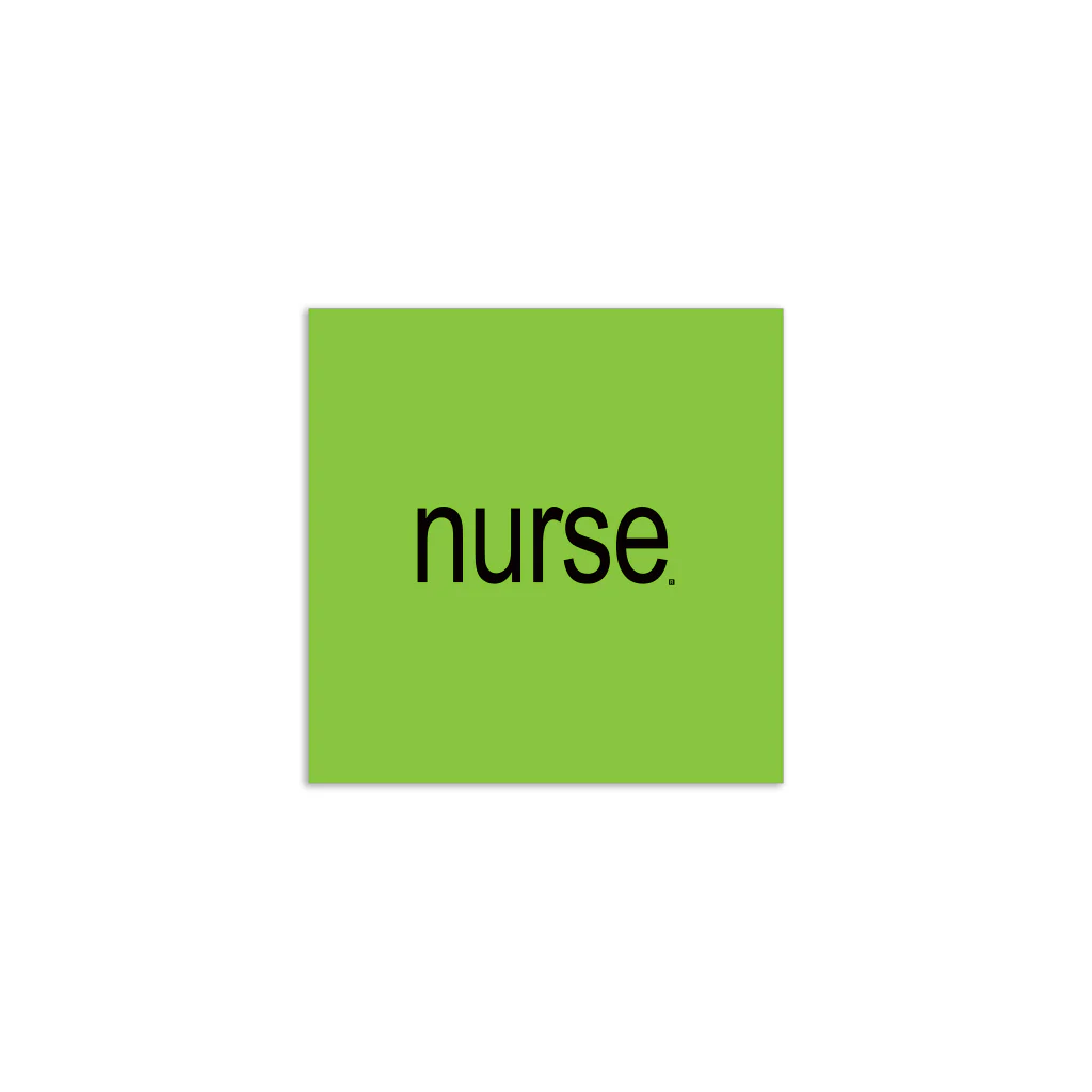 Nurse Brat Cover Sticker