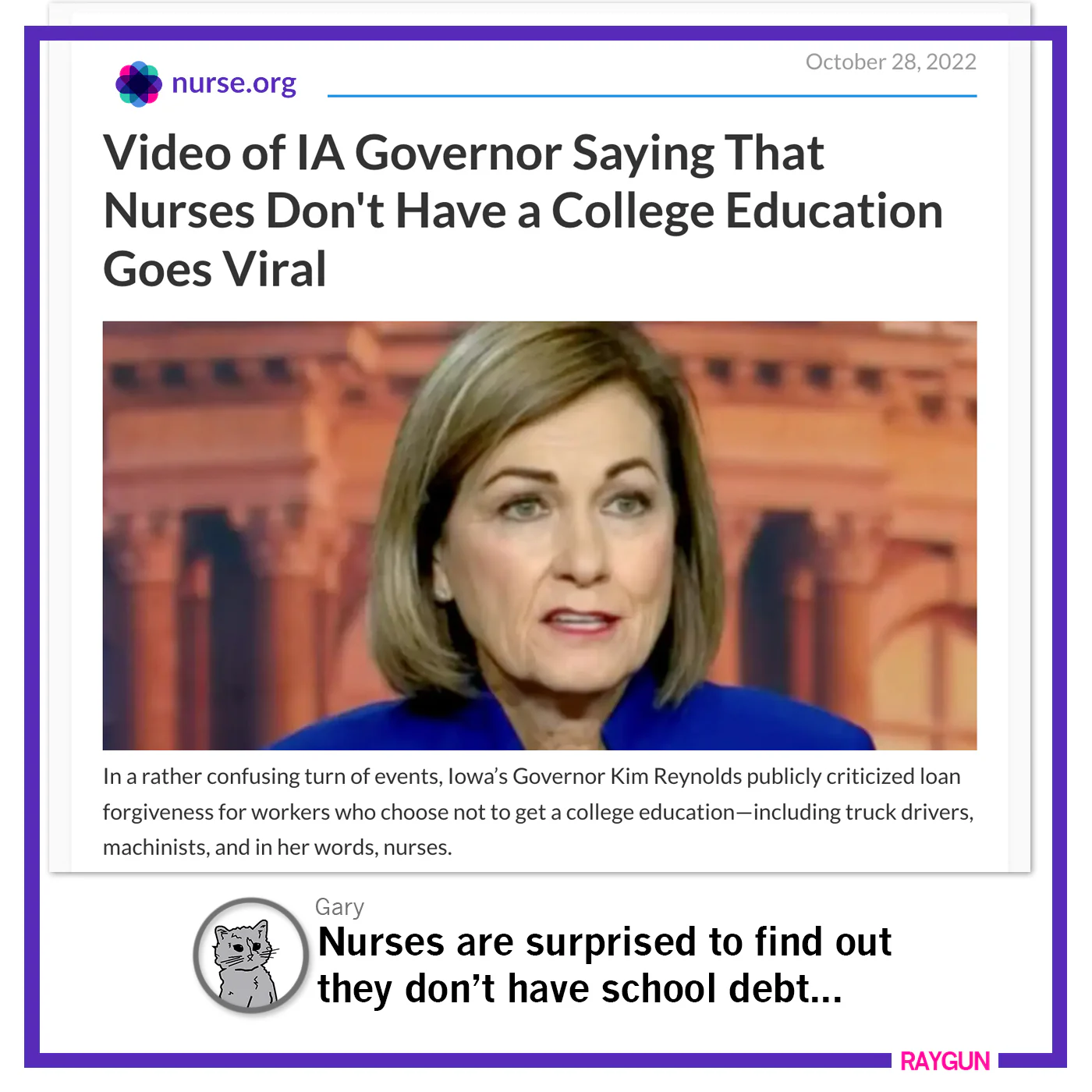 Nurses: Smarter Than Your Average Governor - Image 3