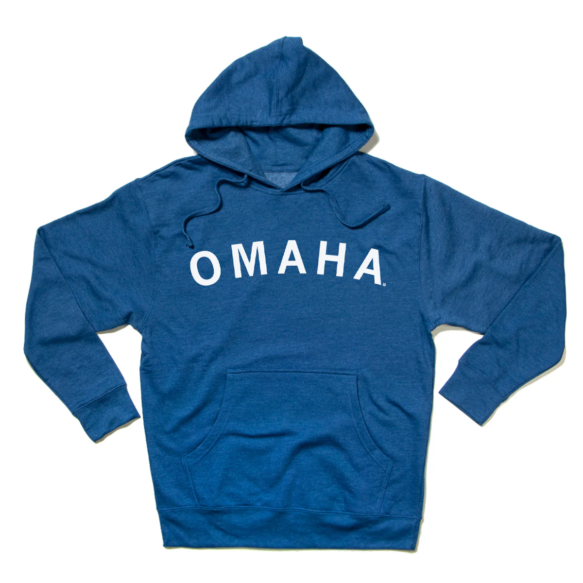 Omaha Curved Logo Pullover Hoodie - Image 2