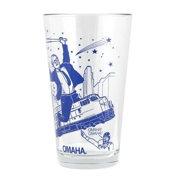 Omaha Mashup Pint Glass - Image 3