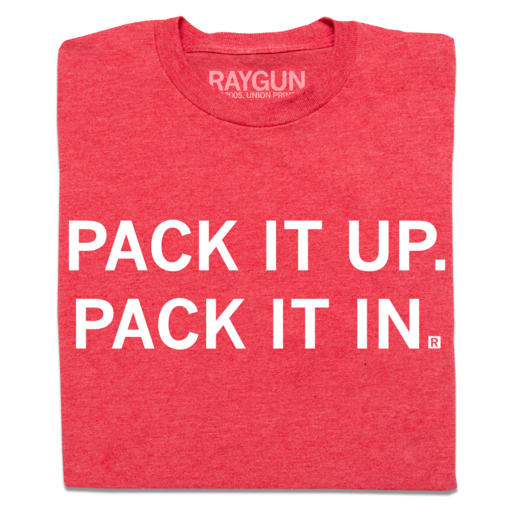Pack It Up Red