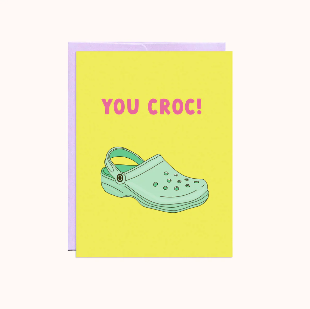 Party Mountain: You Croc Greeting Card - Image 2