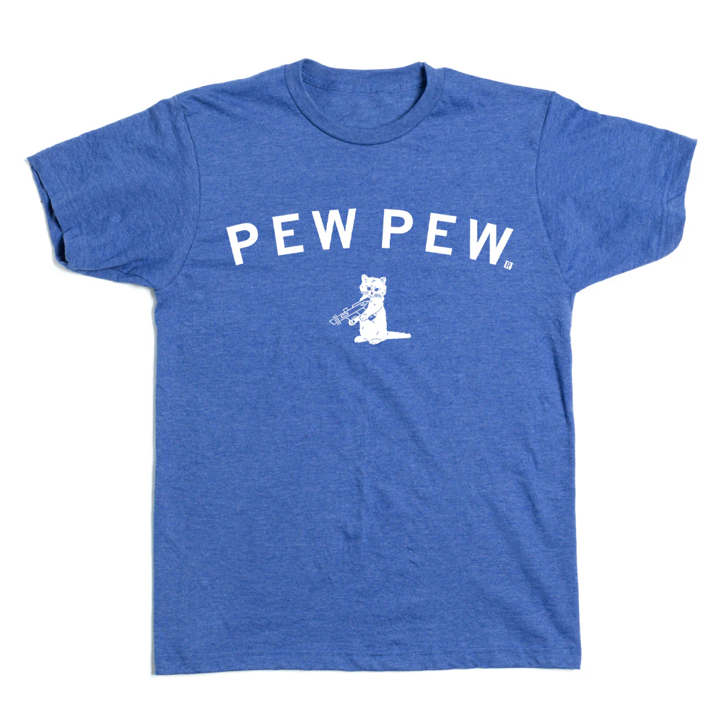 Pew Pew Curved Logo - Image 2