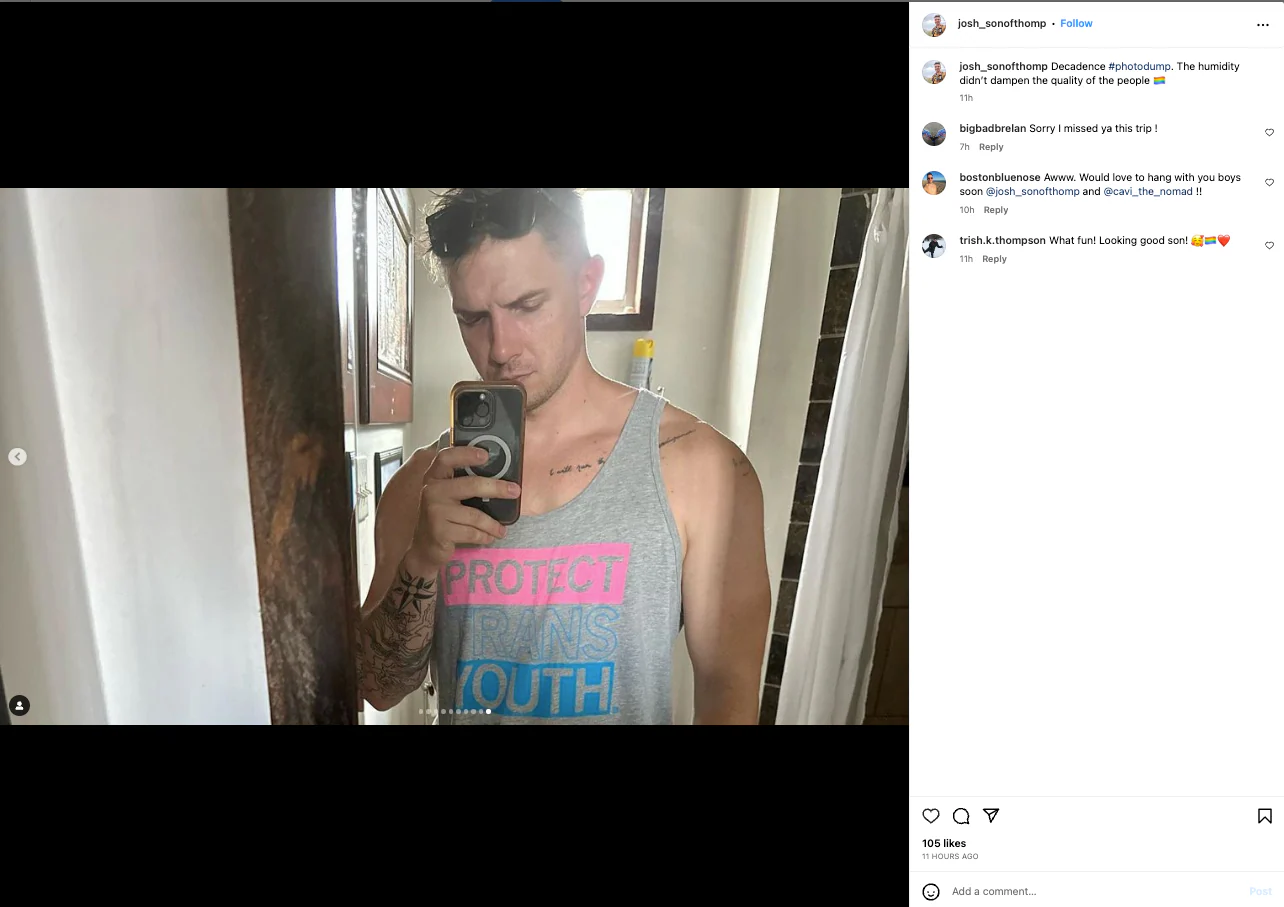 Protect Trans Youth Tank Top - Image 4