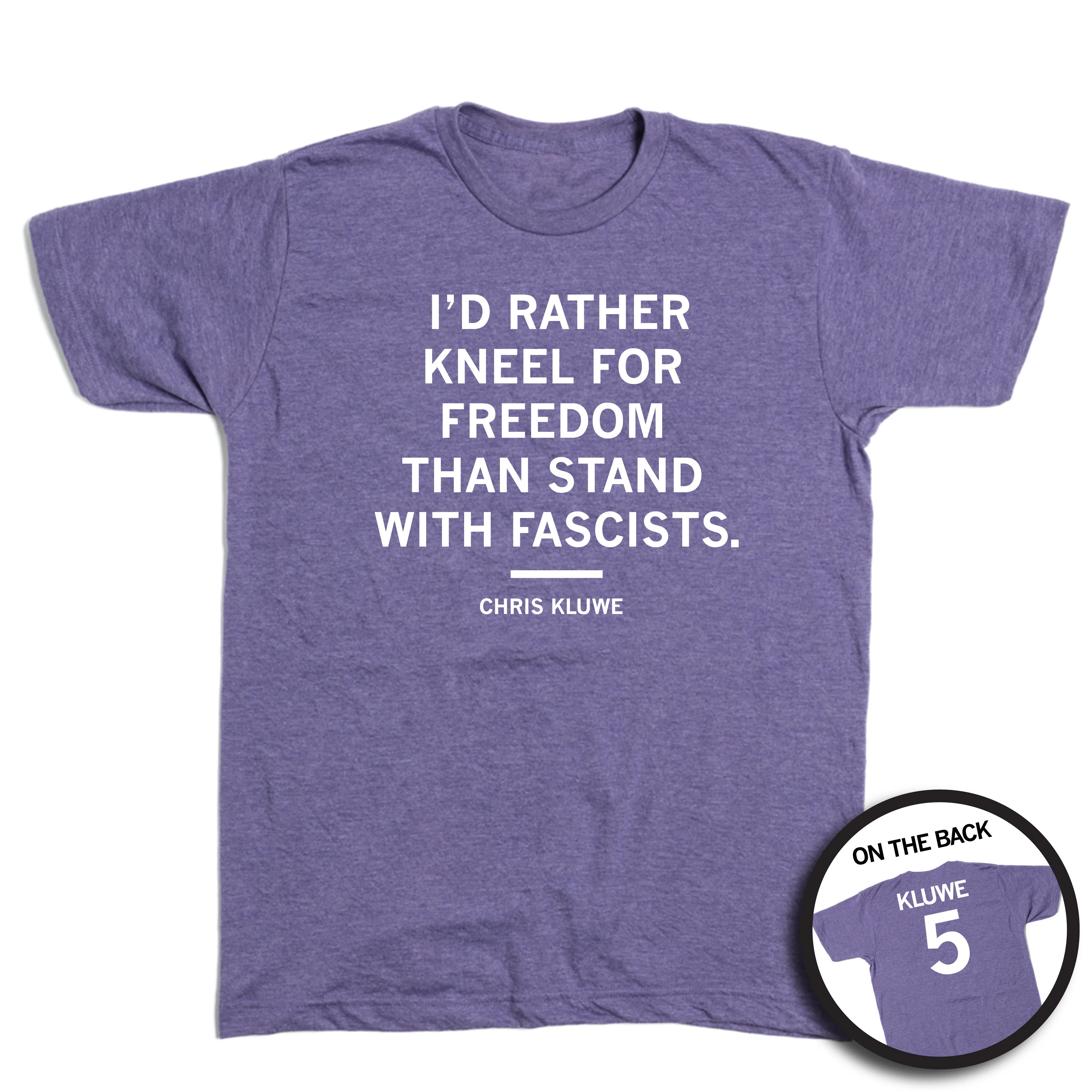 Rather Kneel for Freedom Chris Kluwe Purple - Image 2