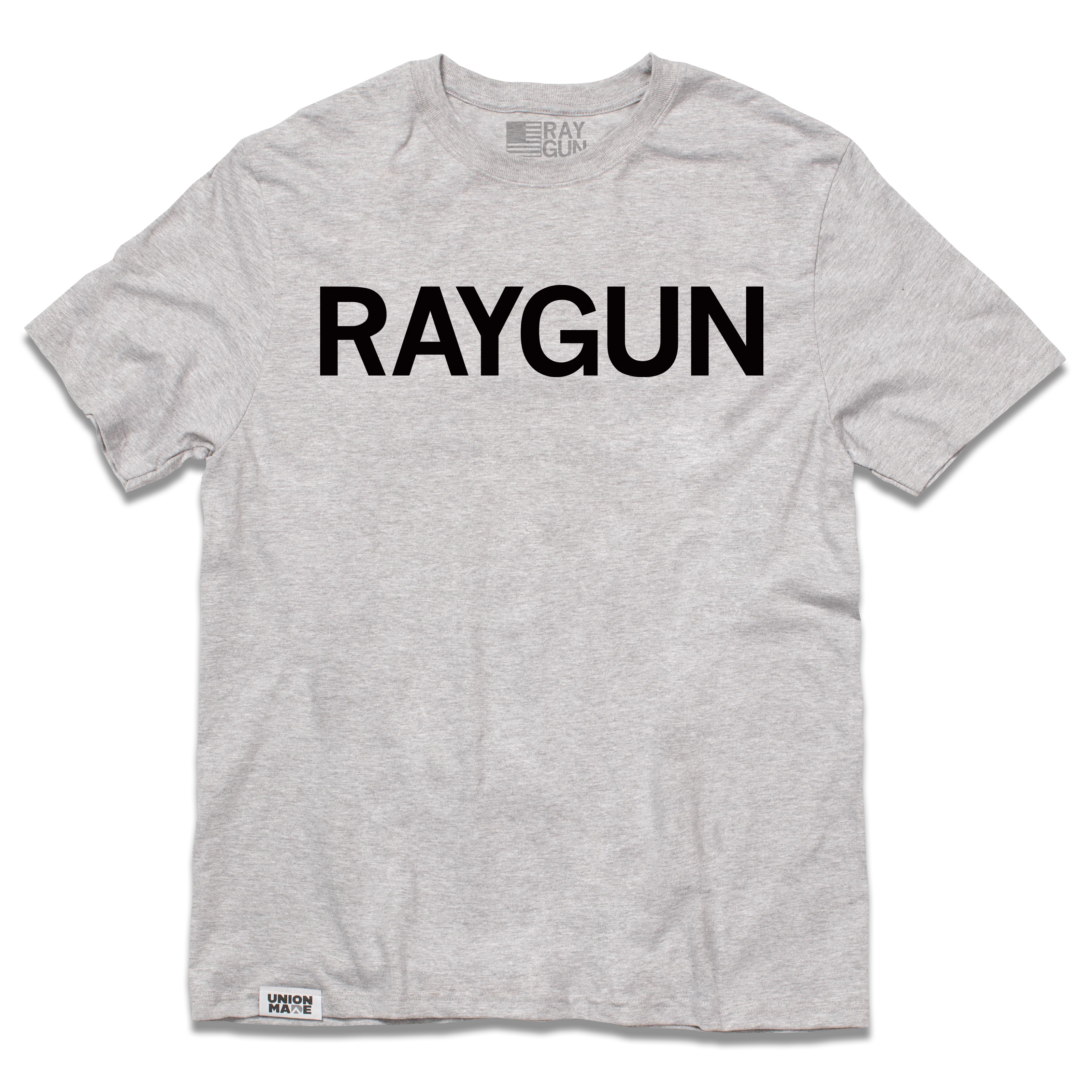 RAYGUN Block Text Logo Union Made - Image 2