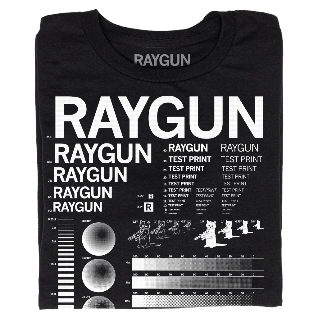 RAYGUN Screenprint Test