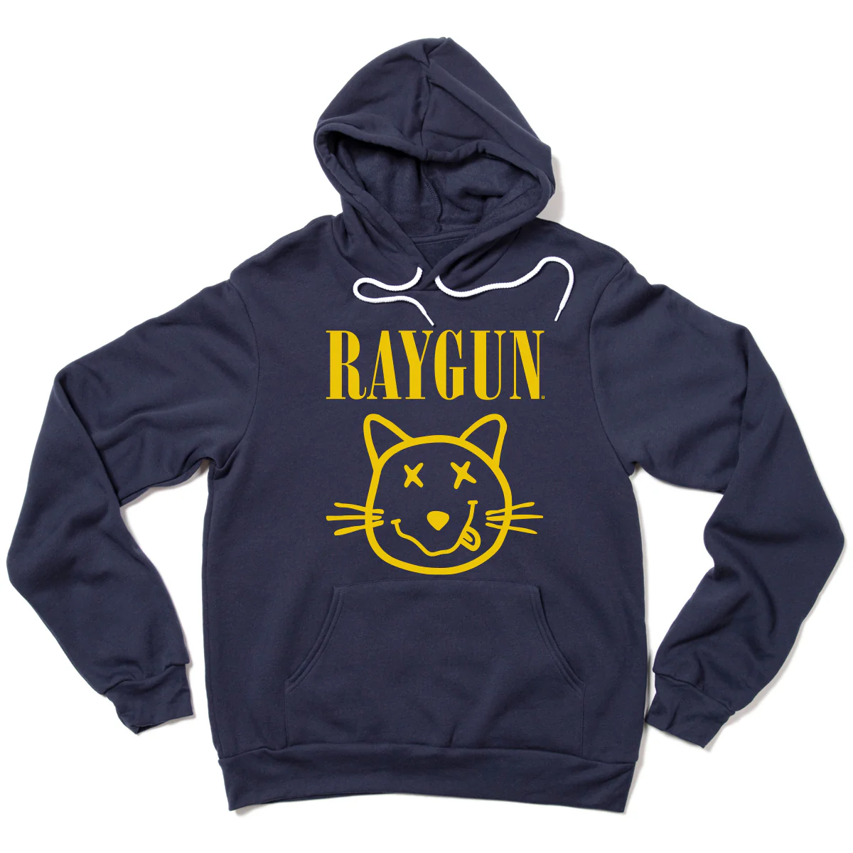 RAYGUN Smiley Cat Logo Pullover Hoodie - Image 2