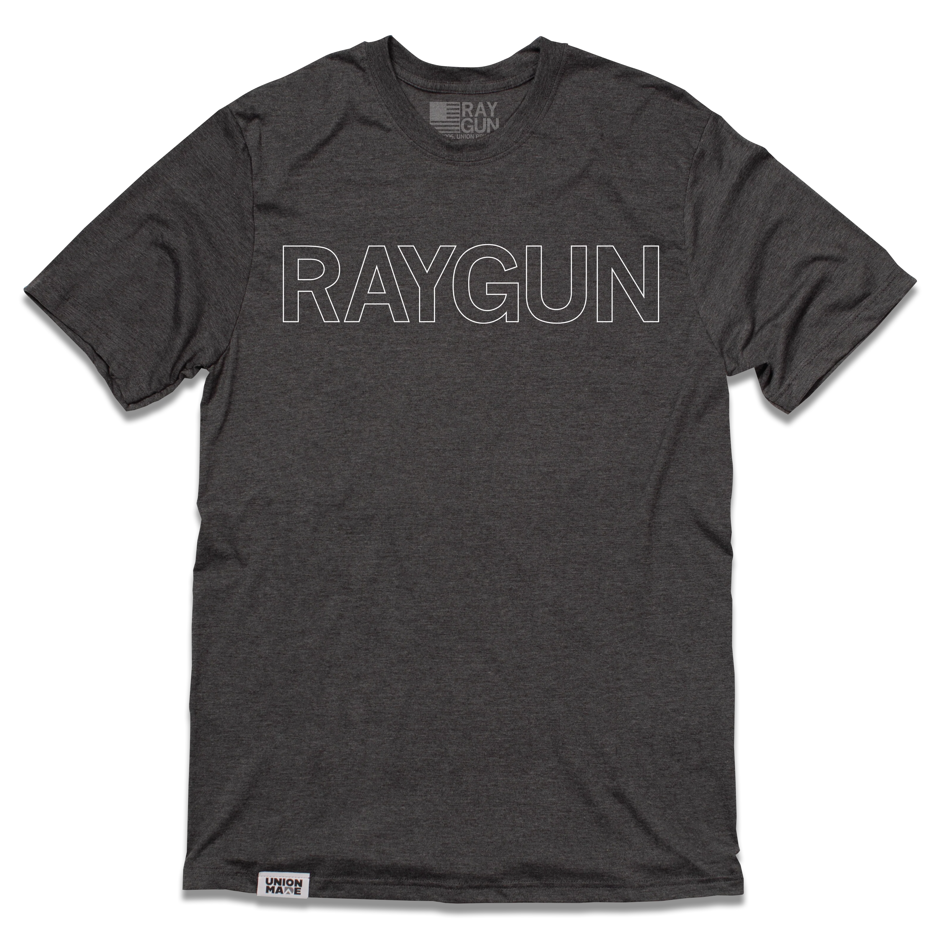 RAYGUN Text Logo Outline Union Made - Image 2