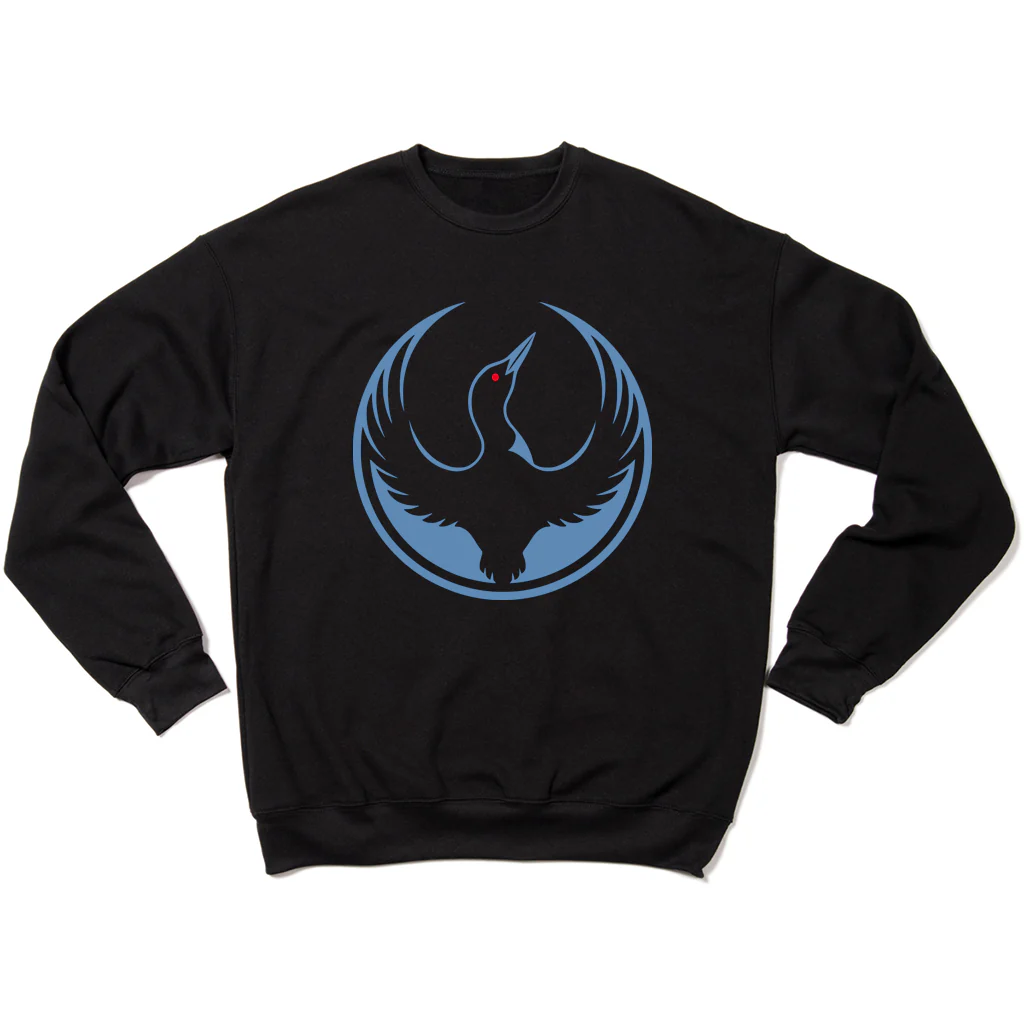 Rebel Loon Alliance Black Crew Sweatshirt - Image 2