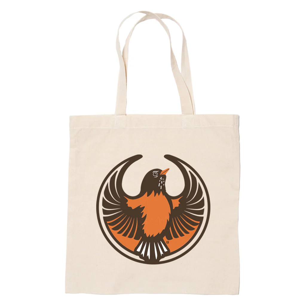 Rebel American Robin Alliance Tote Bag