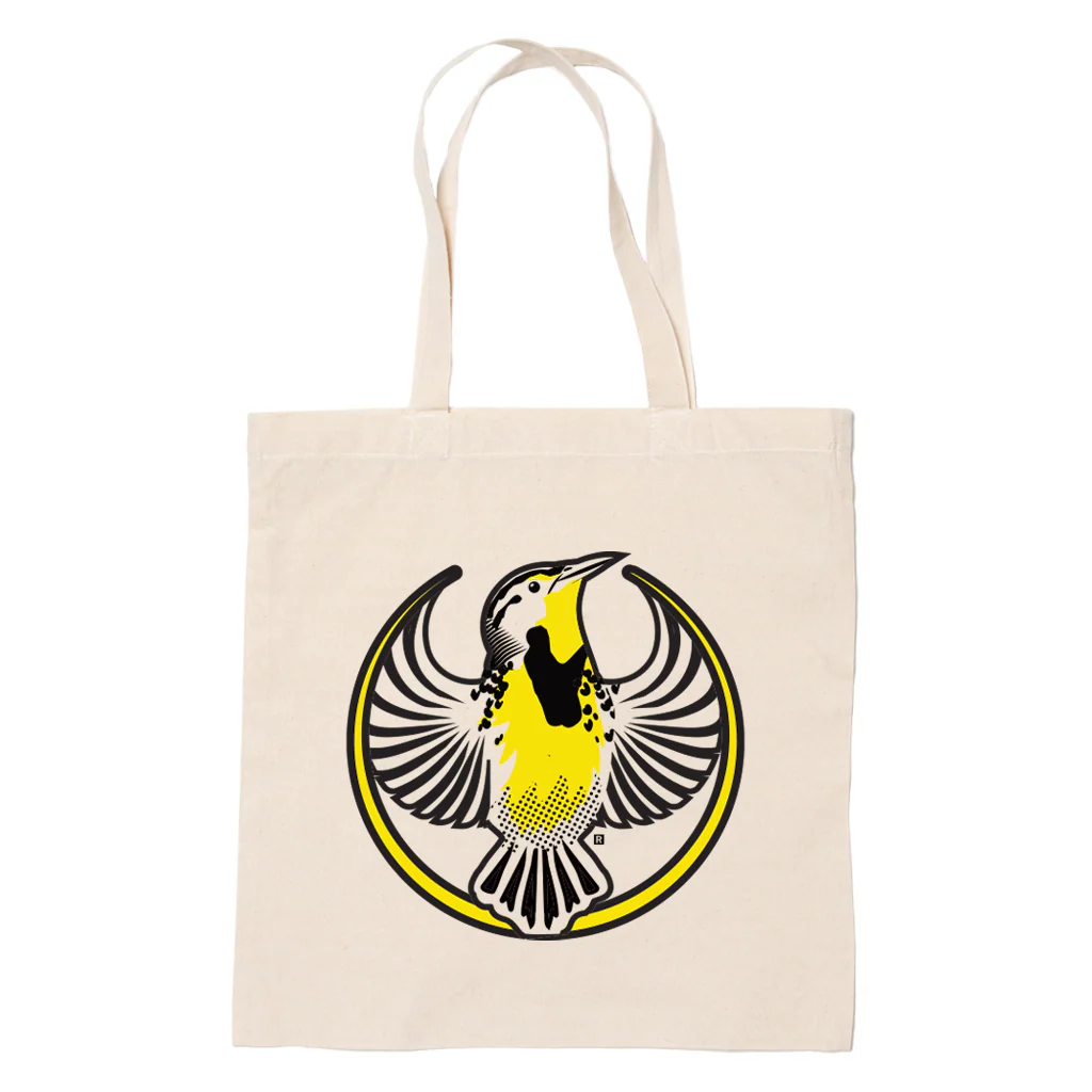 Rebel Western Meadowlark Alliance Tote Bag