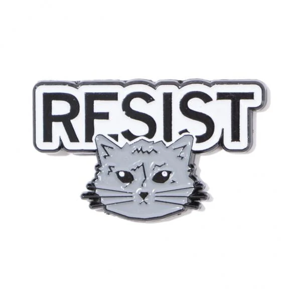 Resist Enamel Pin