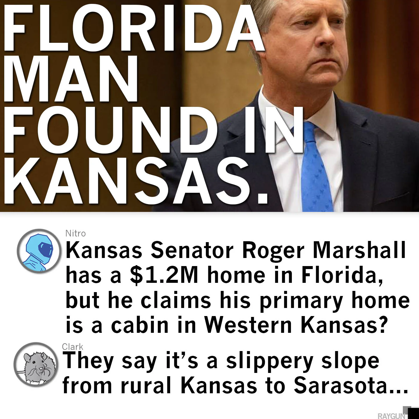 Roger Marshall Lives In Florida - Image 4
