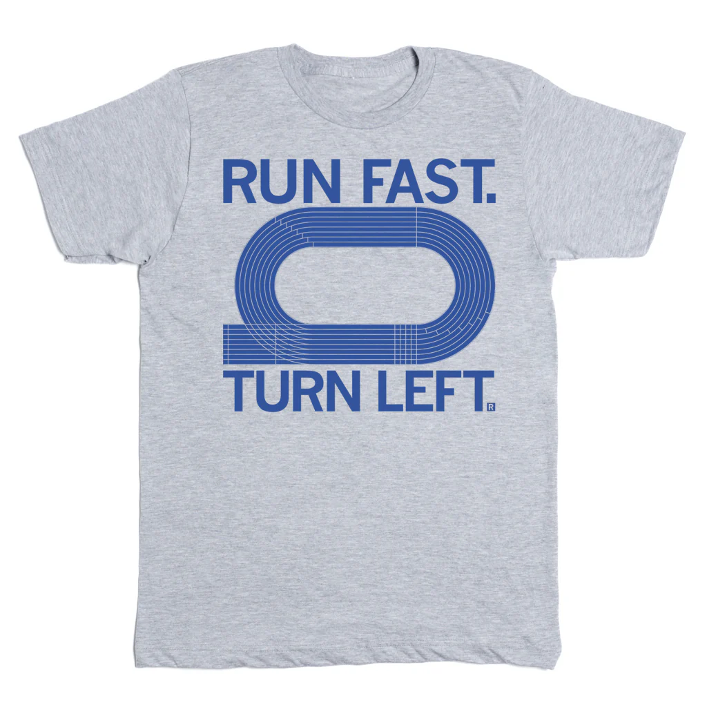 Run Fast Turn Left Blue & Grey - Image 2