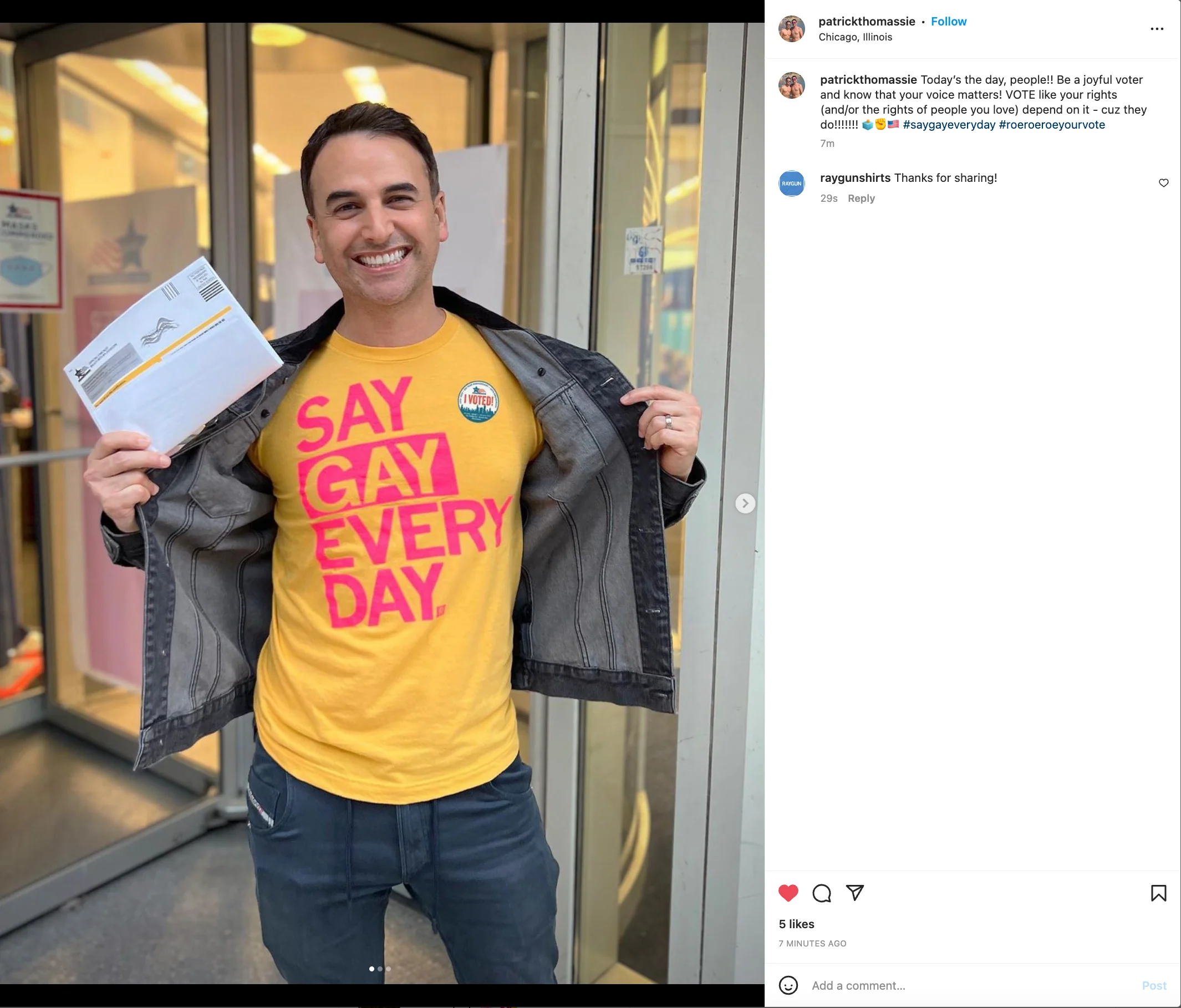 Say Gay Every Day Gold - Image 4