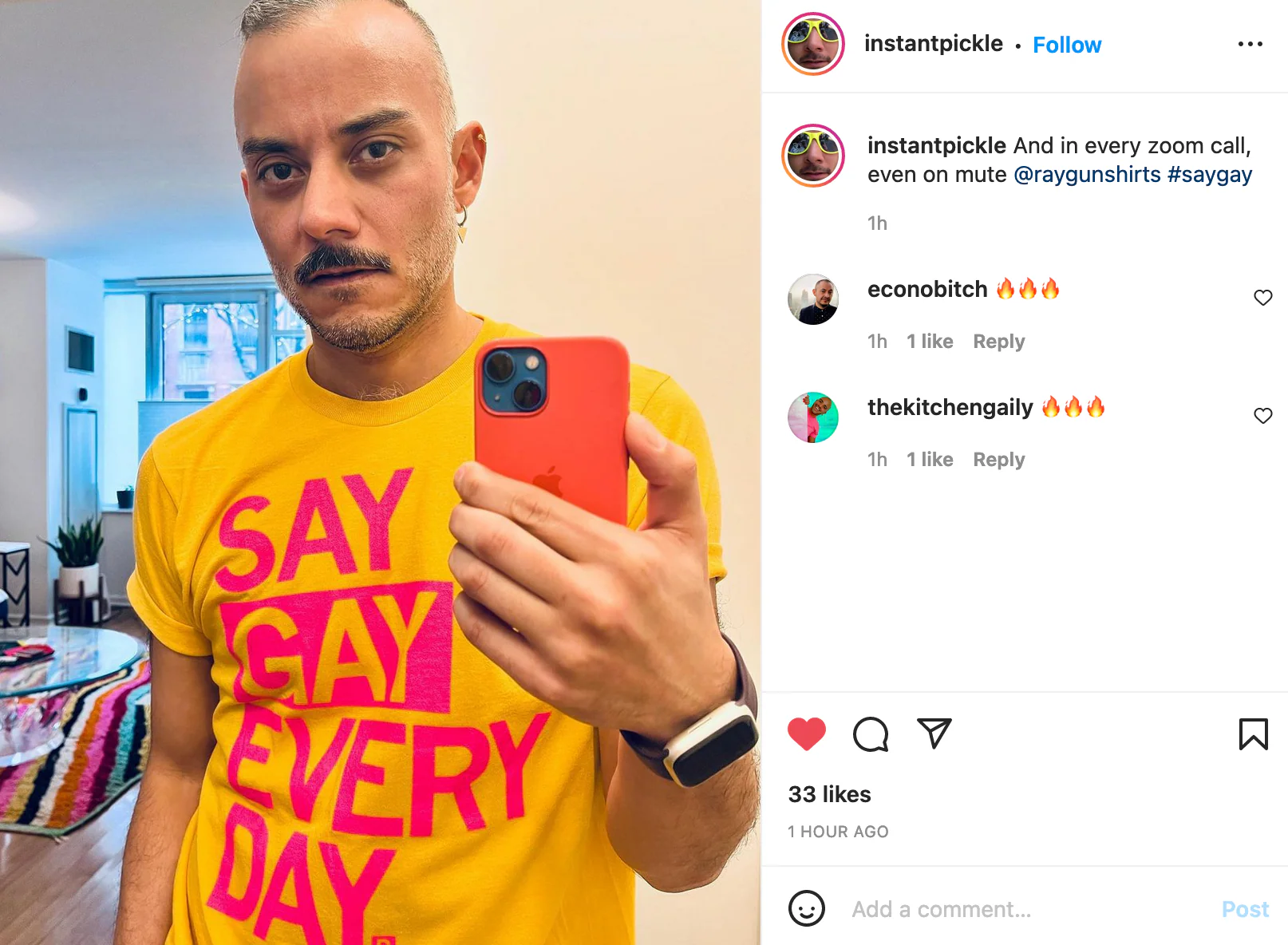 Say Gay Every Day Gold - Image 7