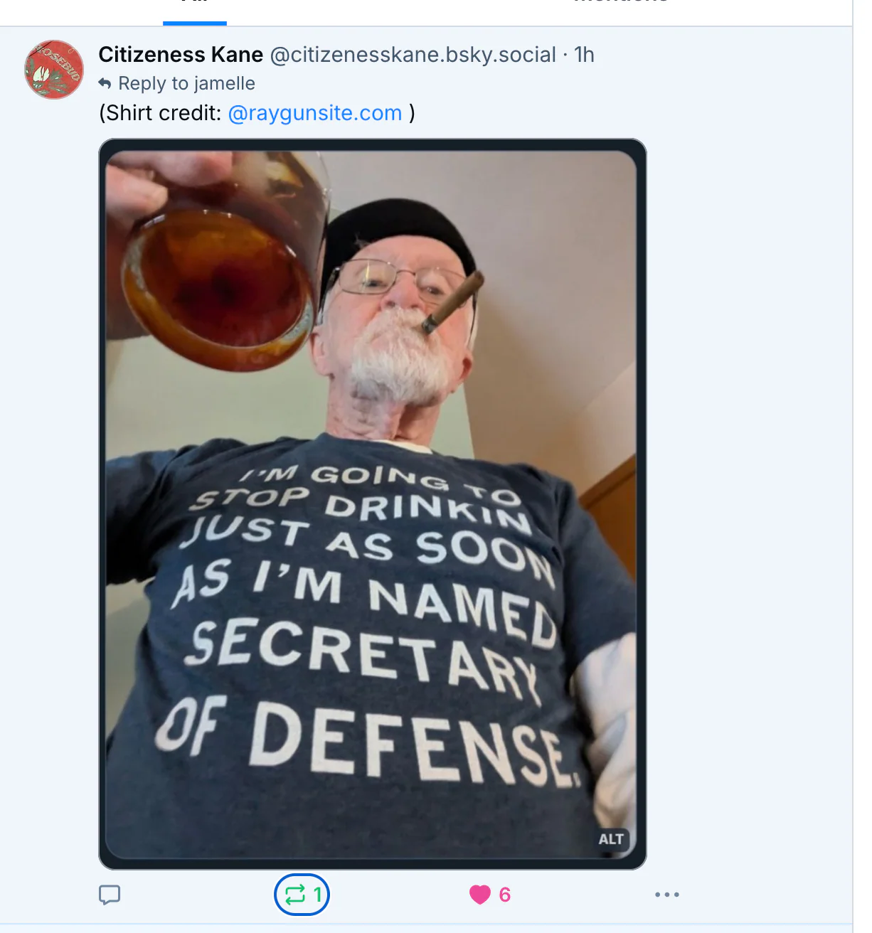 Secretary of Defense Drinking - Image 8