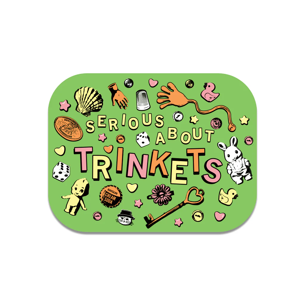 Serious About Trinkets Die-Cut Sticker