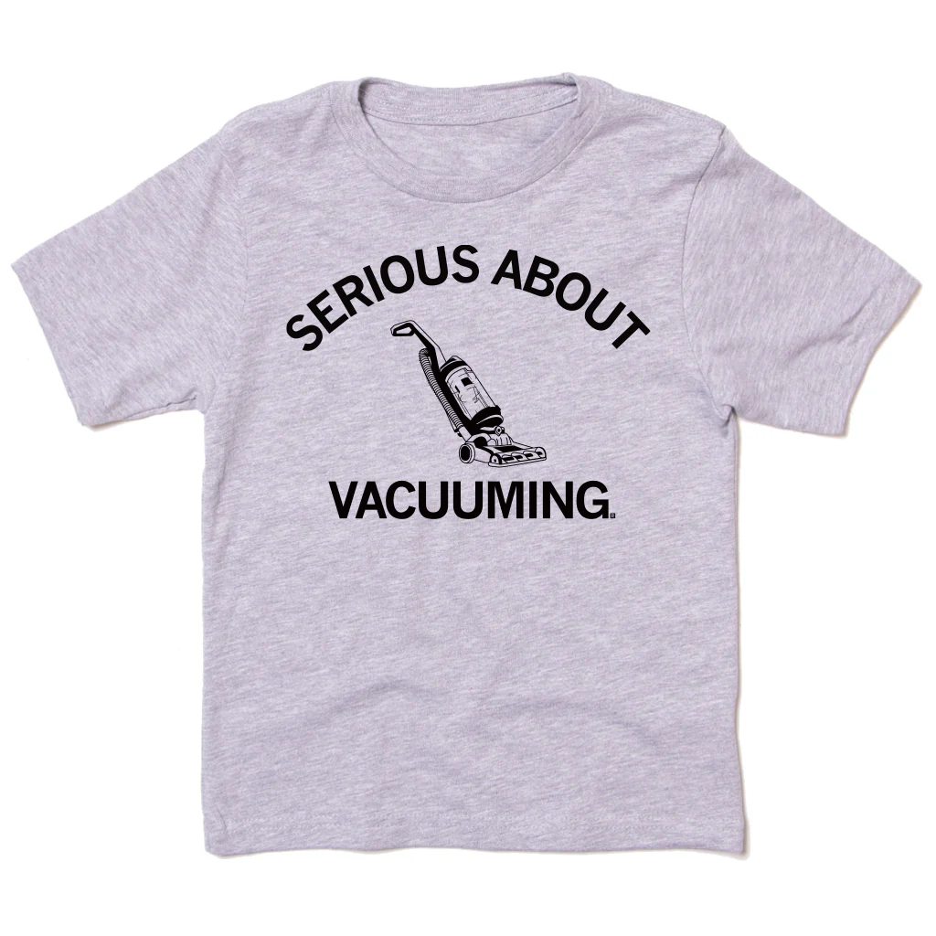 Serious About Vacuuming Kids