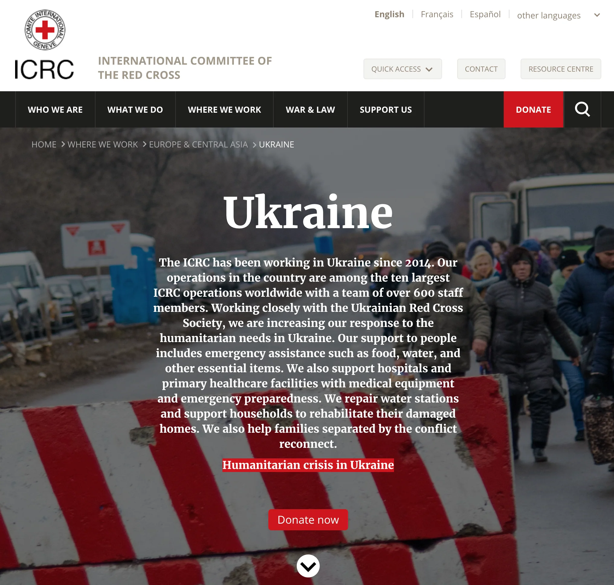 Slava Ukraini Circle Sticker - Image 2