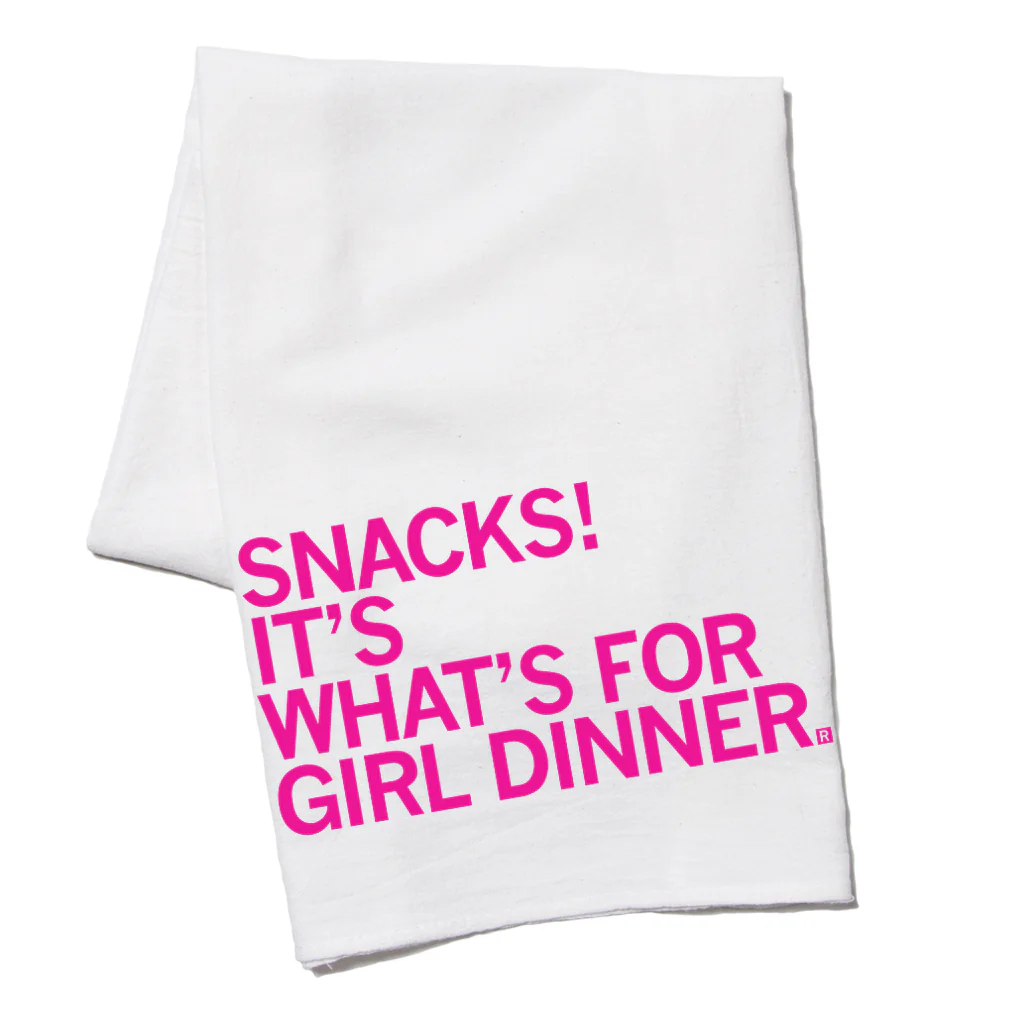 Girl Dinner Kitchen Towel - Image 2