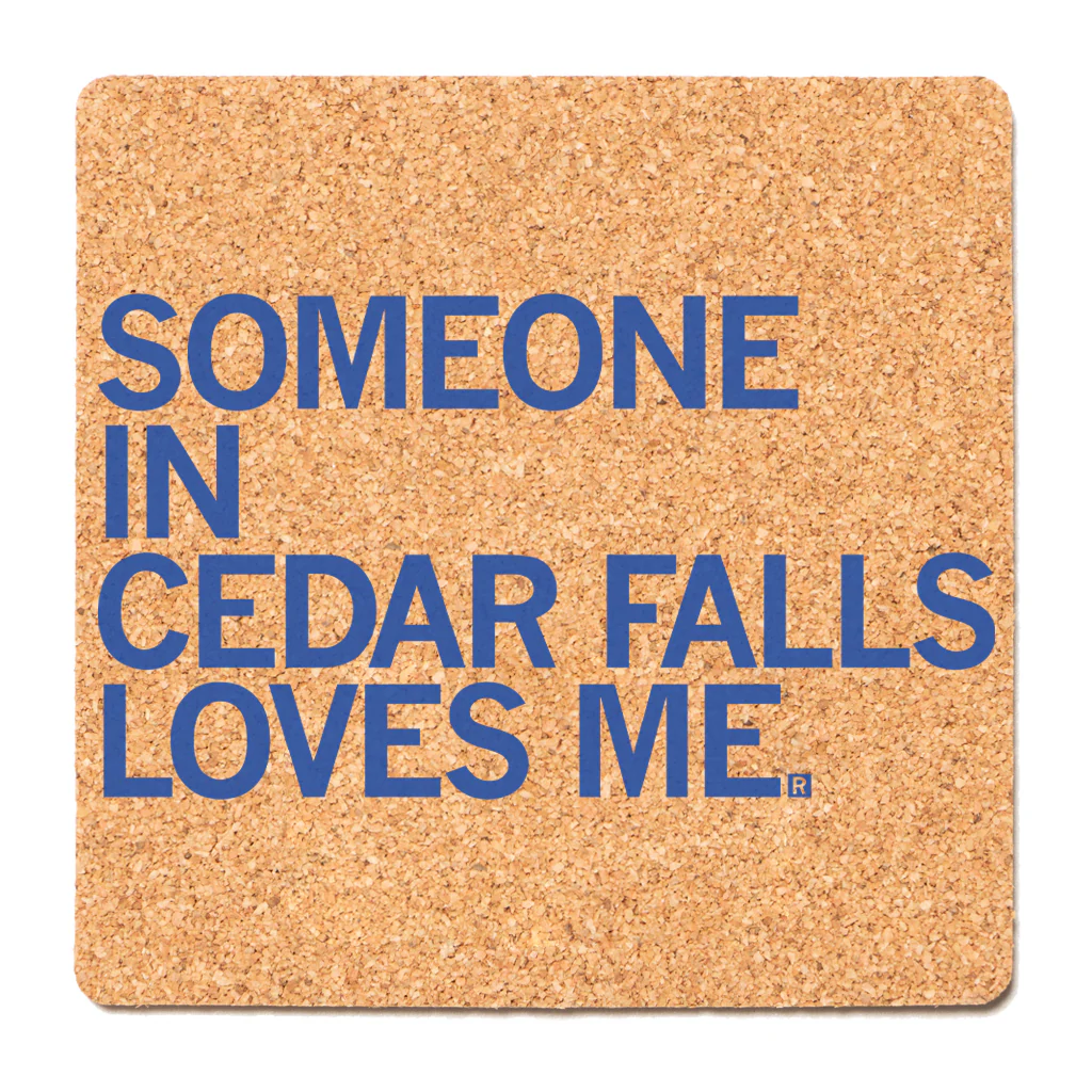 Someone Loves Me CF Cork Coaster