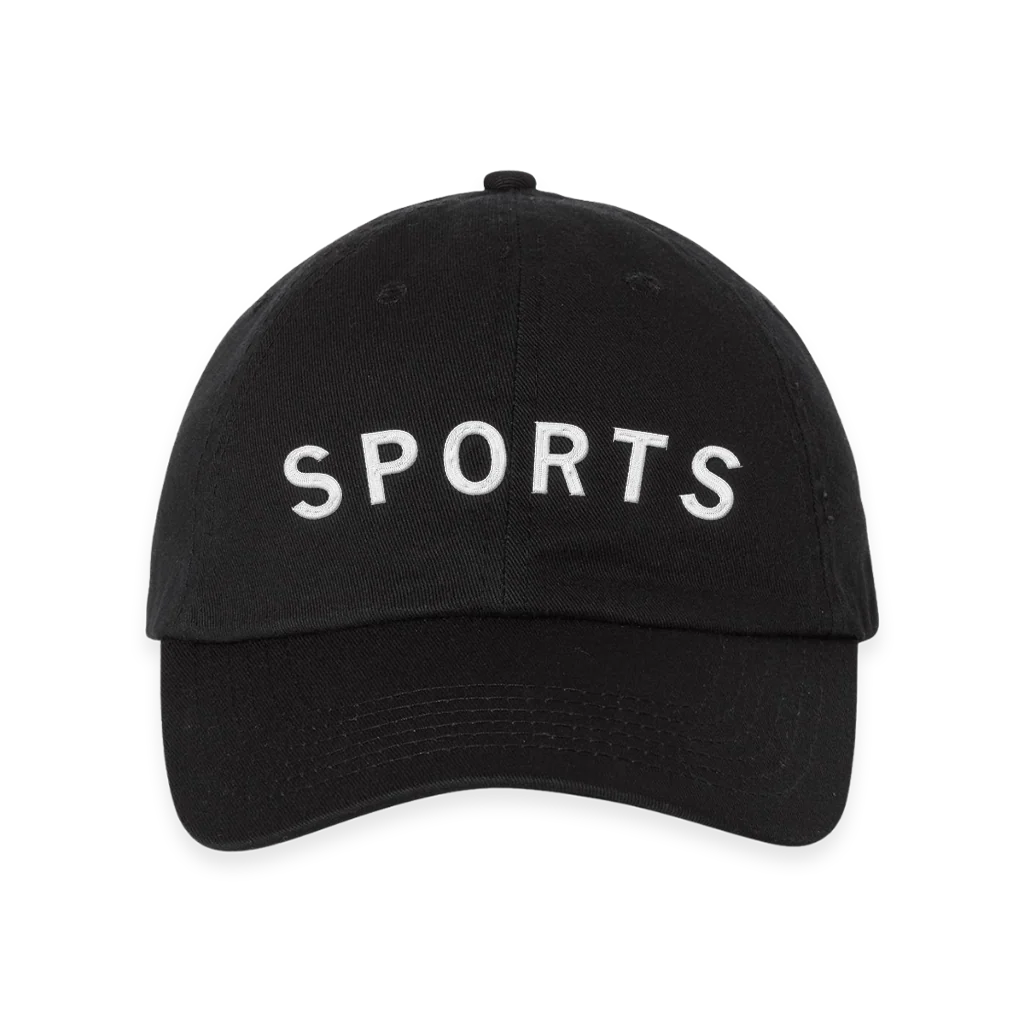 Sports Curved Logo Dad Hat