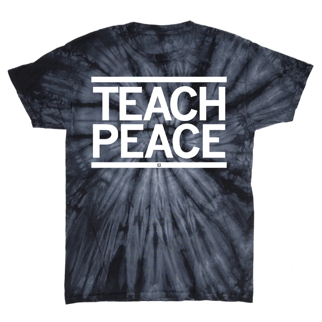 Teach Peace Tie Dye - Image 2
