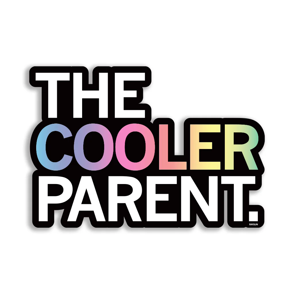The Cooler Parent Die-Cut Sticker