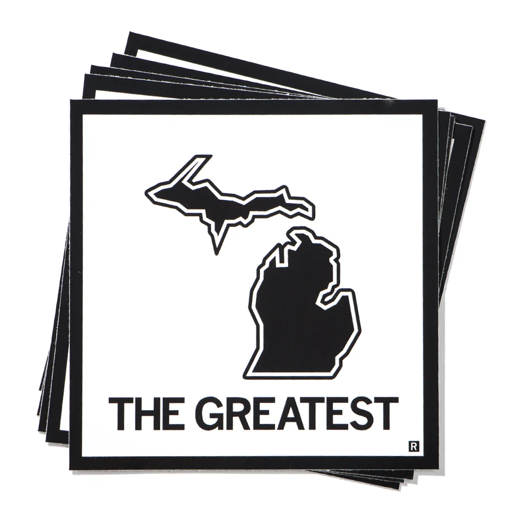 The Greatest - Michigan Sticker