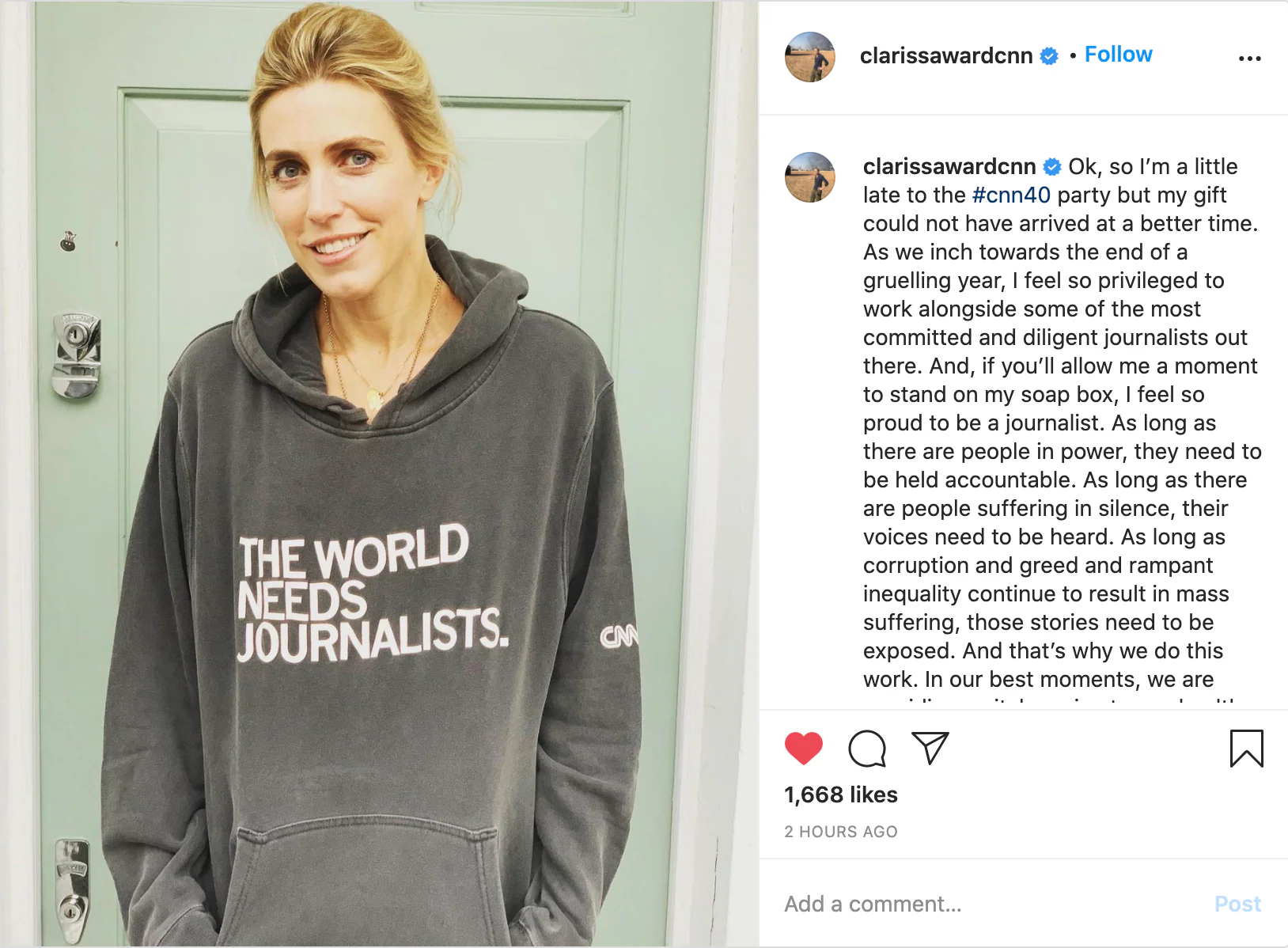 The World Needs Journalists Pullover Hoodie - Image 7